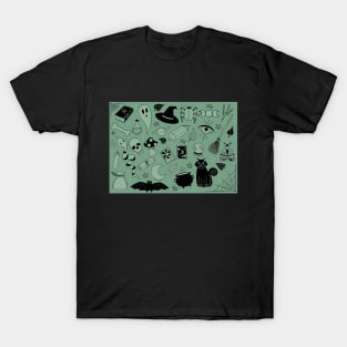 Witchy Doodles T-Shirt